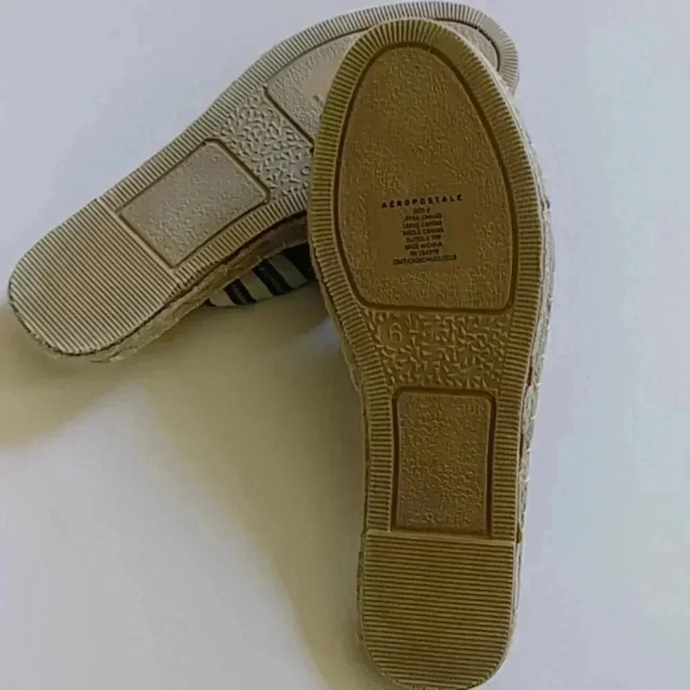 Aeropostale striped espadrille